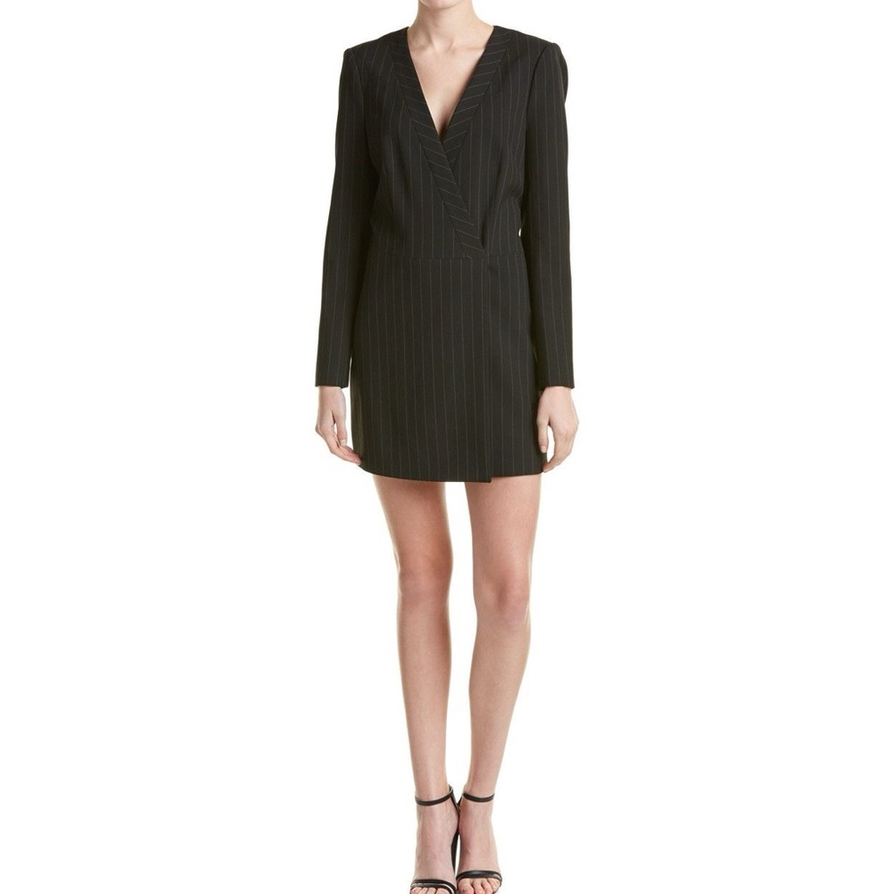 BCBGMaxAzria Black Long Sleeve Dress